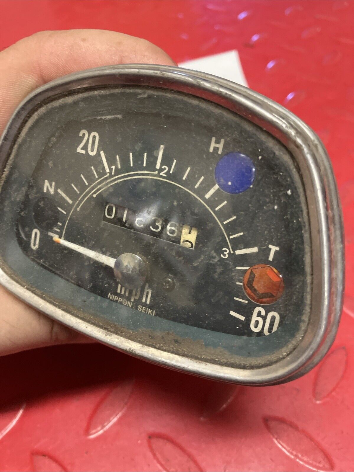 Honda ST90 1973 1974 1975 Speedometer speedo meter GOOD U6