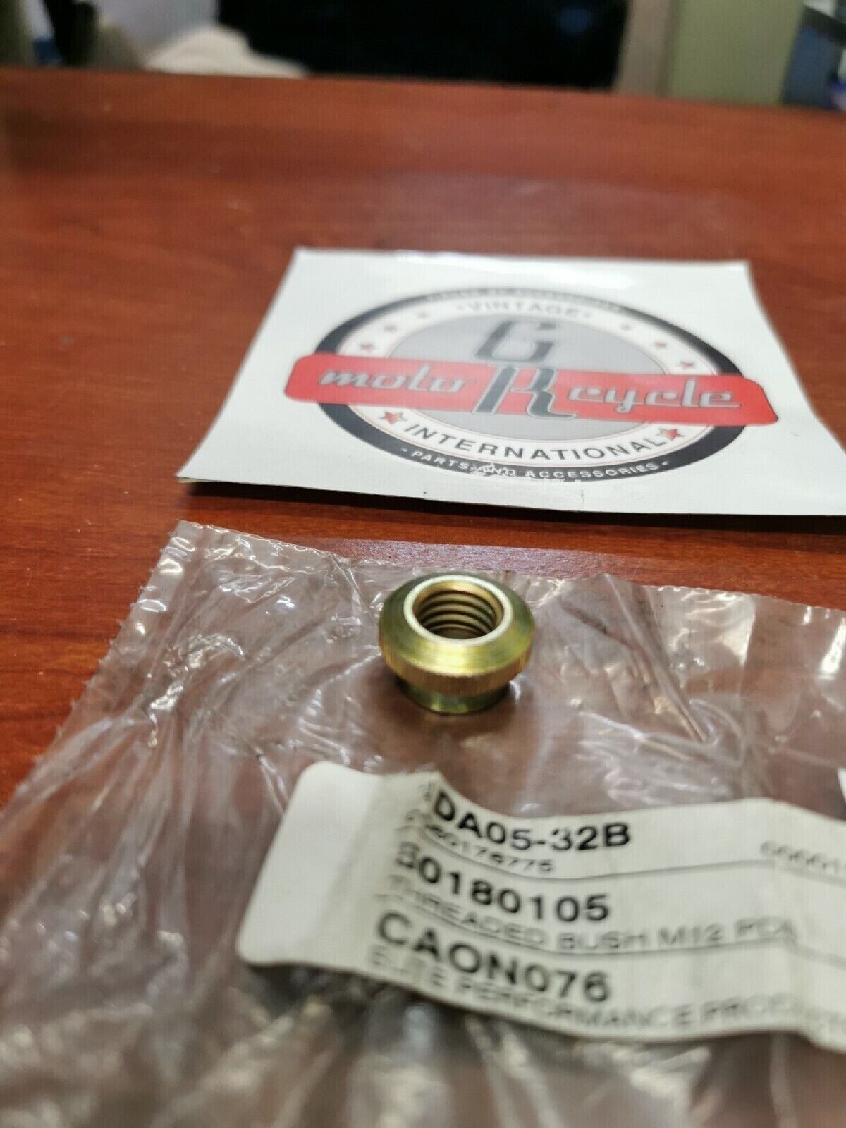 NOS KTM 105SX 125EXC 125SX 200XCW 250SX THREADED SHOCK BUSHING M12 50180105 KT3