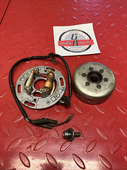 Kawasaki KX125 1987 Stator flywheel rotor generator magneto alternator coil