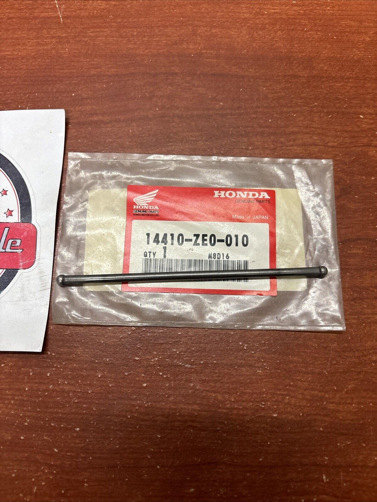 NOS Honda GX110 GX120 GX160 PUSH ROD 14410-ZE0-010 H184