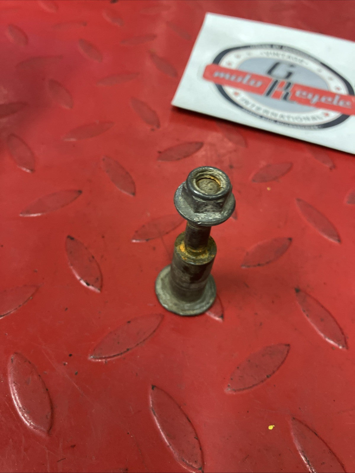 Honda CR250R 1984 rear brake pedal lever arm pivot bolt shaft CR125R CR500R