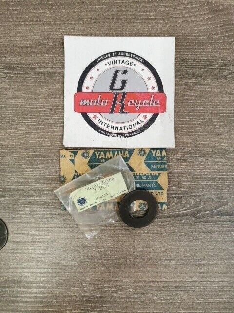 NOS YAMAHA TX750 IT250K YZ465G WR250ZF IT490L WASHER PLATE 90201-20360-00 Y151
