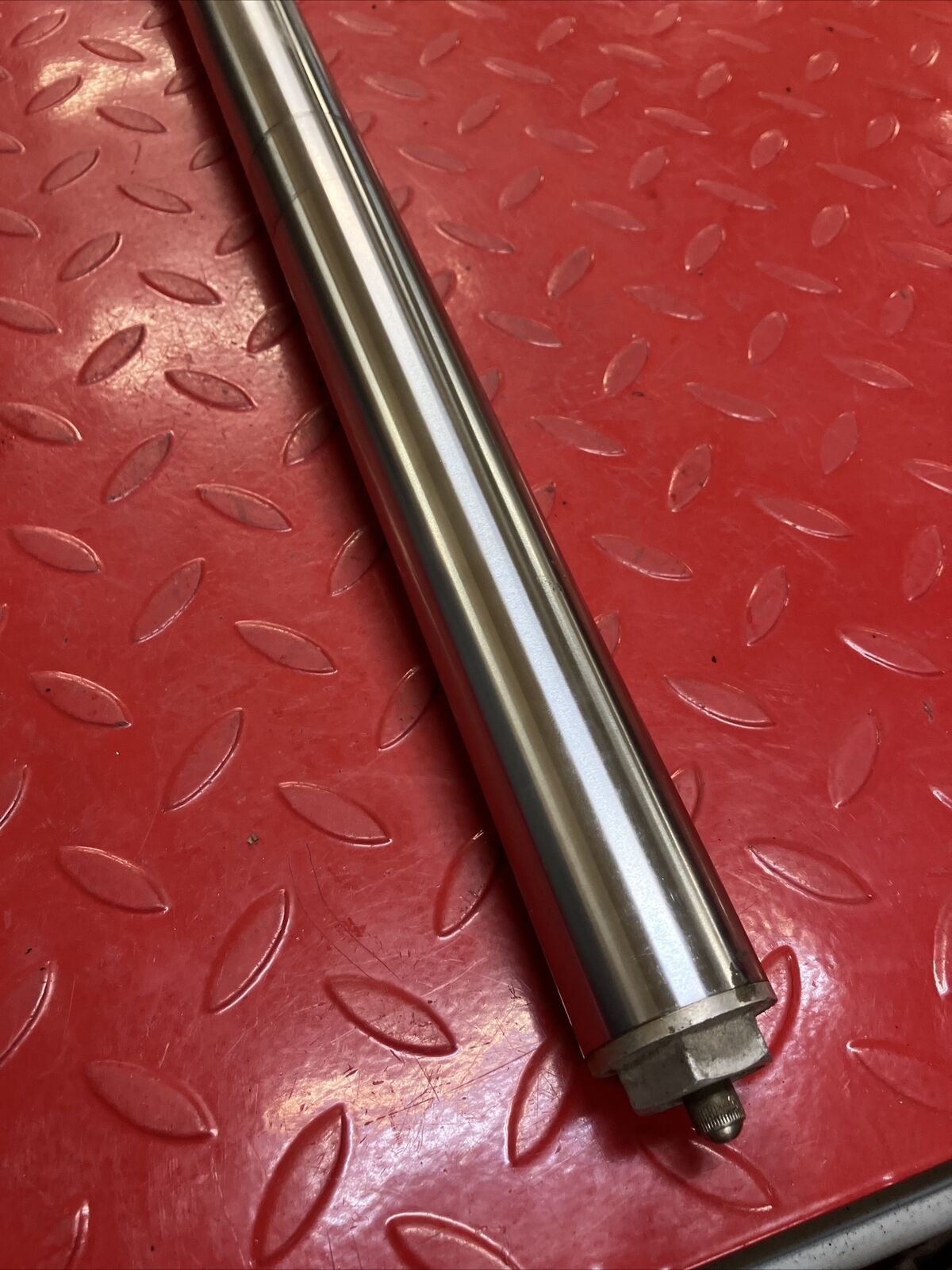 Yamaha YZ125 1981 left side front fork tube cap