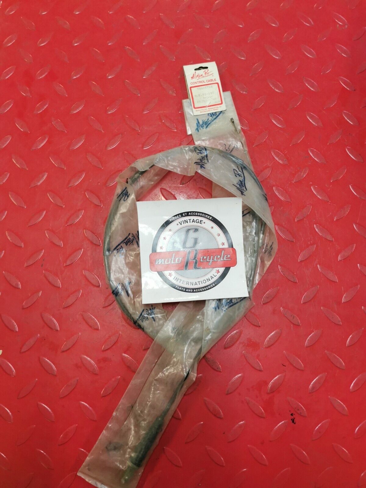 NOS MOTION PRO Honda 1979 - 82 XR80 77 78 XR75 CABLE THROTTLE 17910-153-000 H30