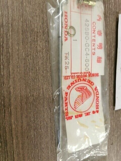 NEW NOS HONDA CR80R 1986 - 1991 REAR WHEEL SPOKE SET  428B0-GC4-600 H74