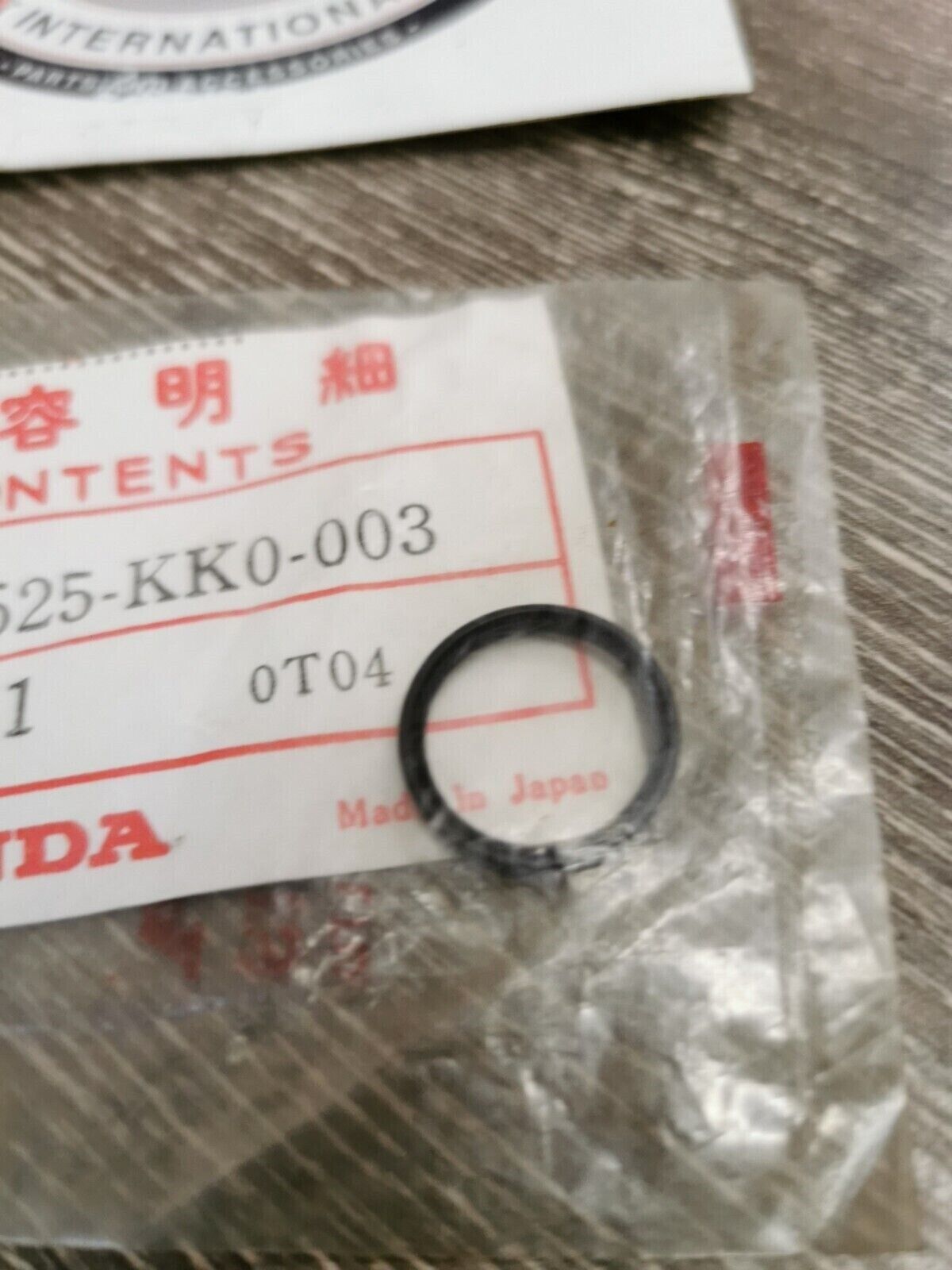 NOS HONDA NX650 DUST SEAL 46525-KK0-003 H57