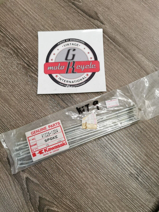 NOS KAWASAKI KX125 KX250 KX450 KX500 1990 - 2023 SPOKE QTY 9 41029-1204 K29