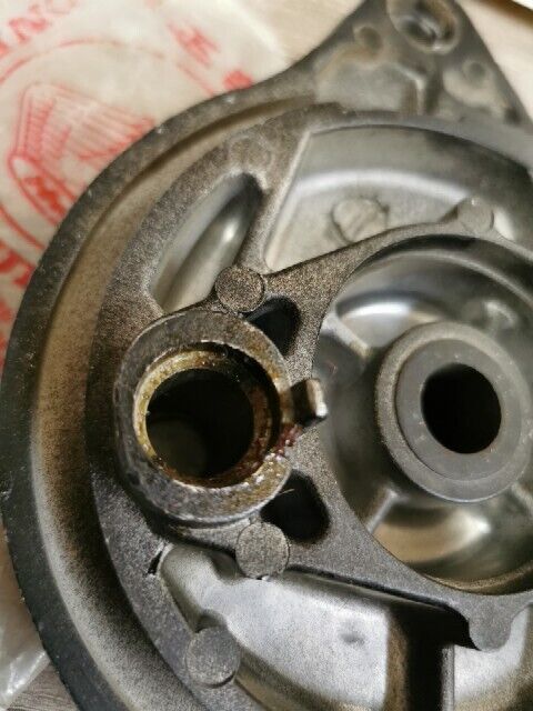 HONDA XL100 XL100S XL125 XL125S REAR BACK BRAKE PANEL NH-105 43100-382-790ZA H88