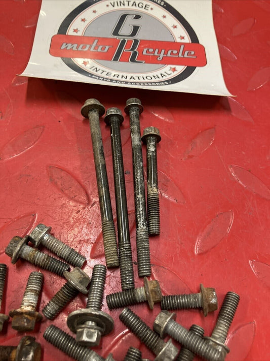 Honda CR125R 1991 engine motor bottom end bolt hardware