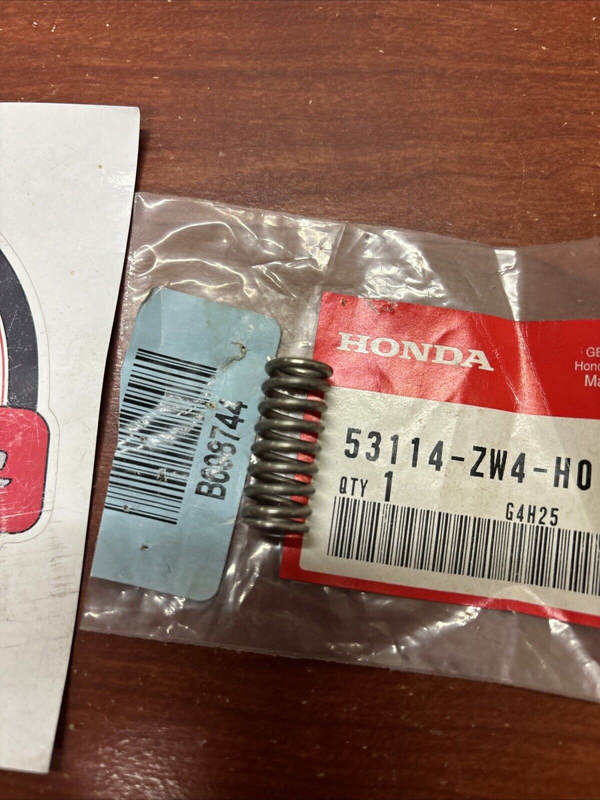 NOS Honda BF25 BF30 BF40 BF50 BF75 BF90 BF100 COIL SPRING 53114-ZW4-H01 H185