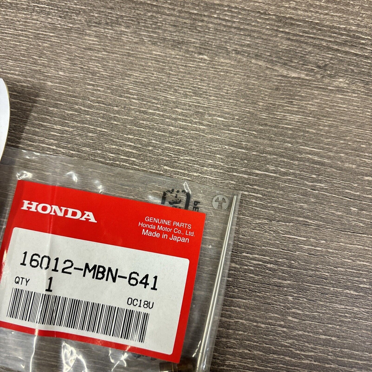 NOS Honda 2000 - 2006 XR650R NEEDLE JET SET 16012-MBN-641 H158