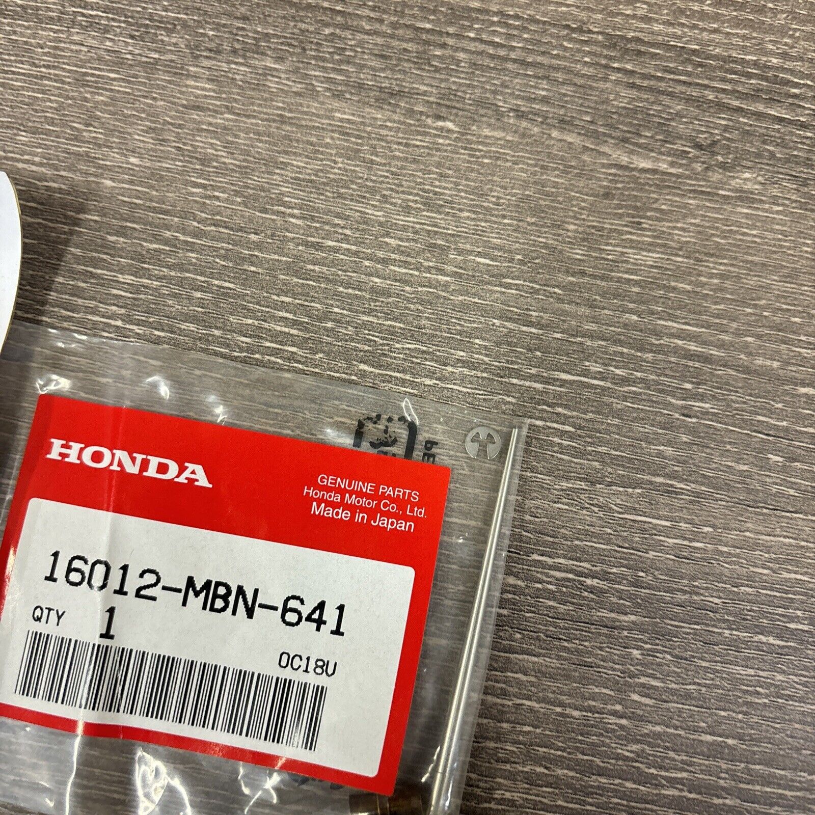 NOS Honda 2000 - 2006 XR650R NEEDLE JET SET 16012-MBN-641 H158