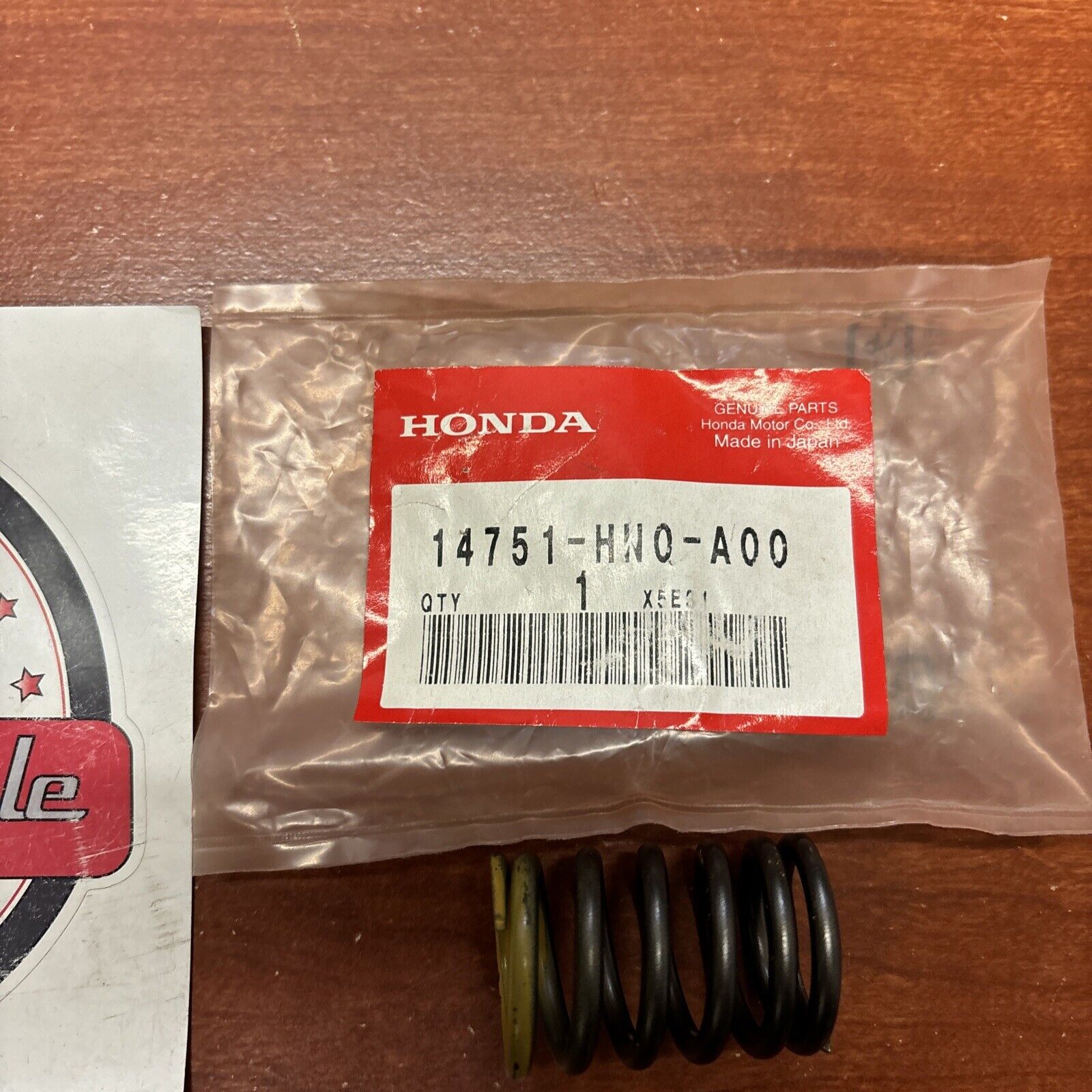 NOS Honda TRX350FE FM TRX350TE TM TRX450 VALVE OUTER SPRING 14751-HN0-A00 H167