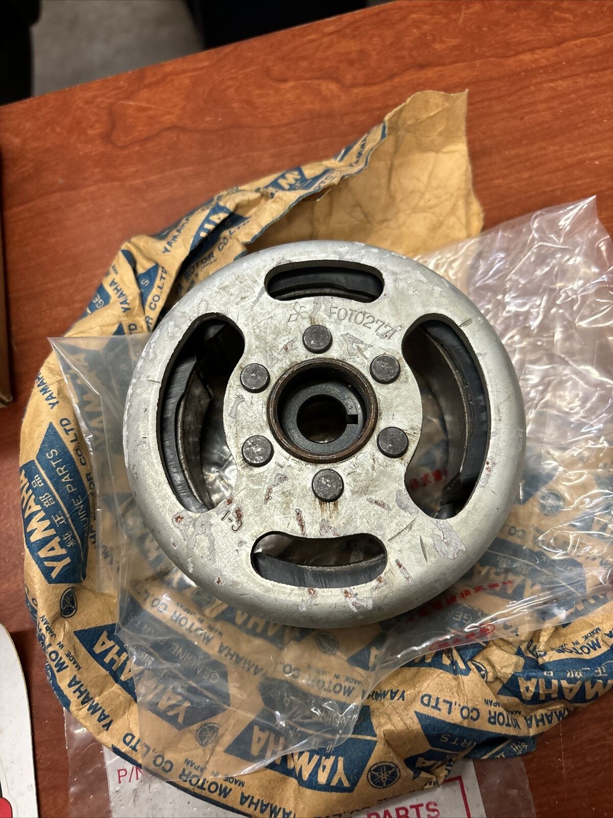 NOS Yamaha RS100 ROTOR 90891-30001-00 SUB 1L1-81350-20-00 465-81300-20-00 Y171