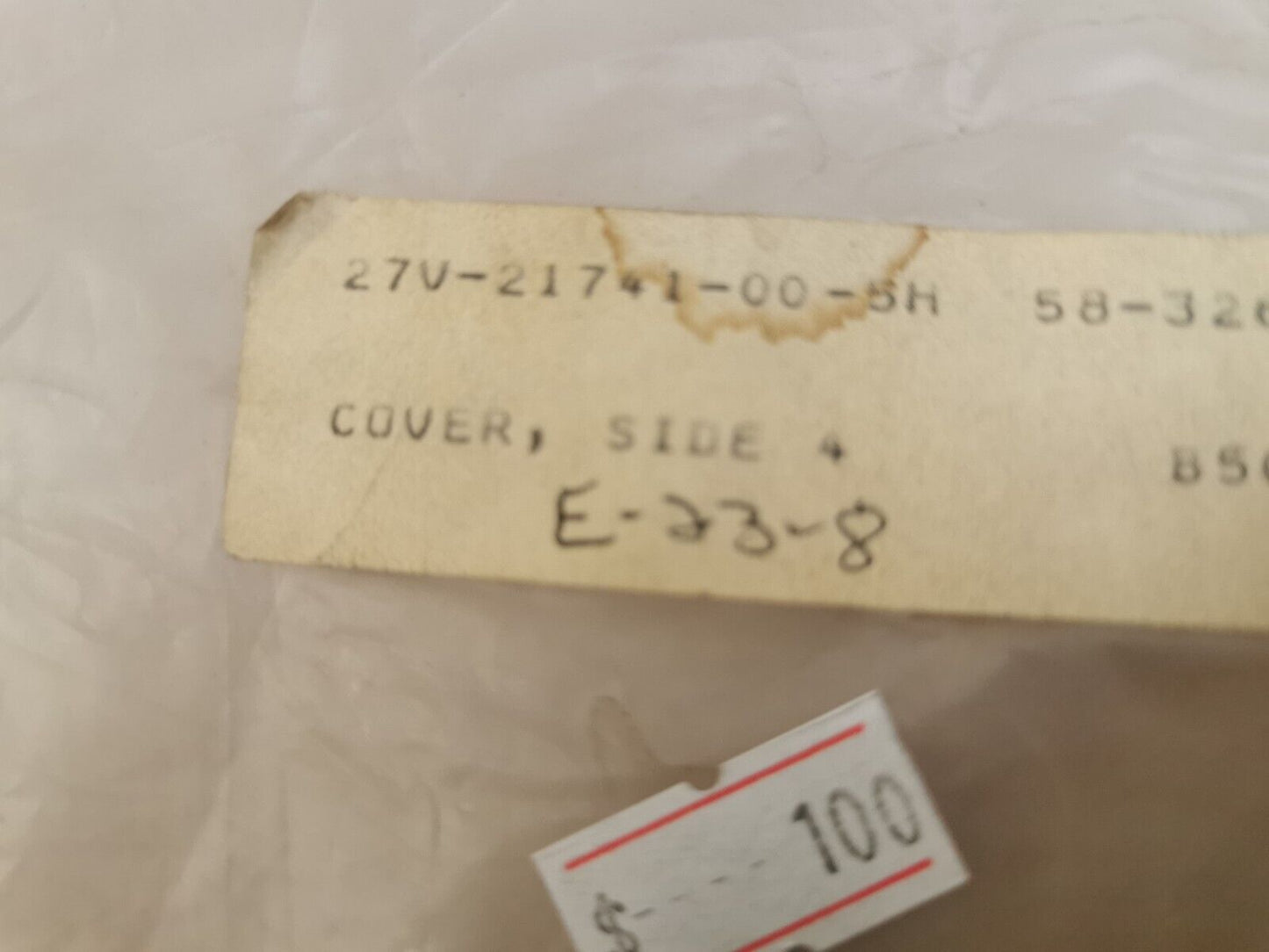 NOS YAMAHA CE50 JOG  COVER SIDE 4 27V-21741-00-5H Y13