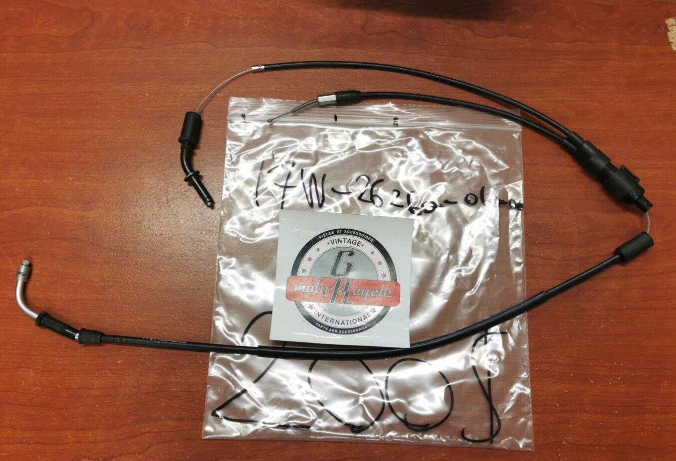 NOS Yamaha 1988 - 1990 DT50 THROTTLE CABLE 17W-26260-01-00 Y88