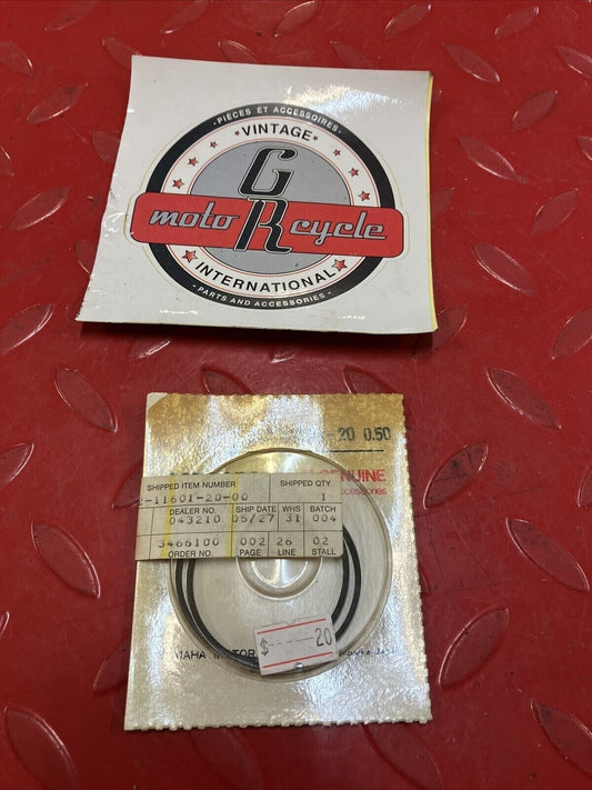 NOS Yamaha YZ80 1982 PISTON RING SET (2ND O/S) 0.50 5X2-11601-20-00 Y34