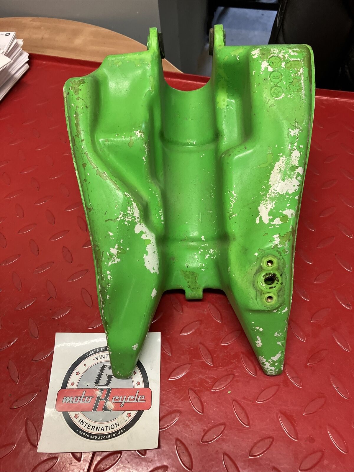 Kawasaki KDX80 1987 fuel tank gas petrol reservoir