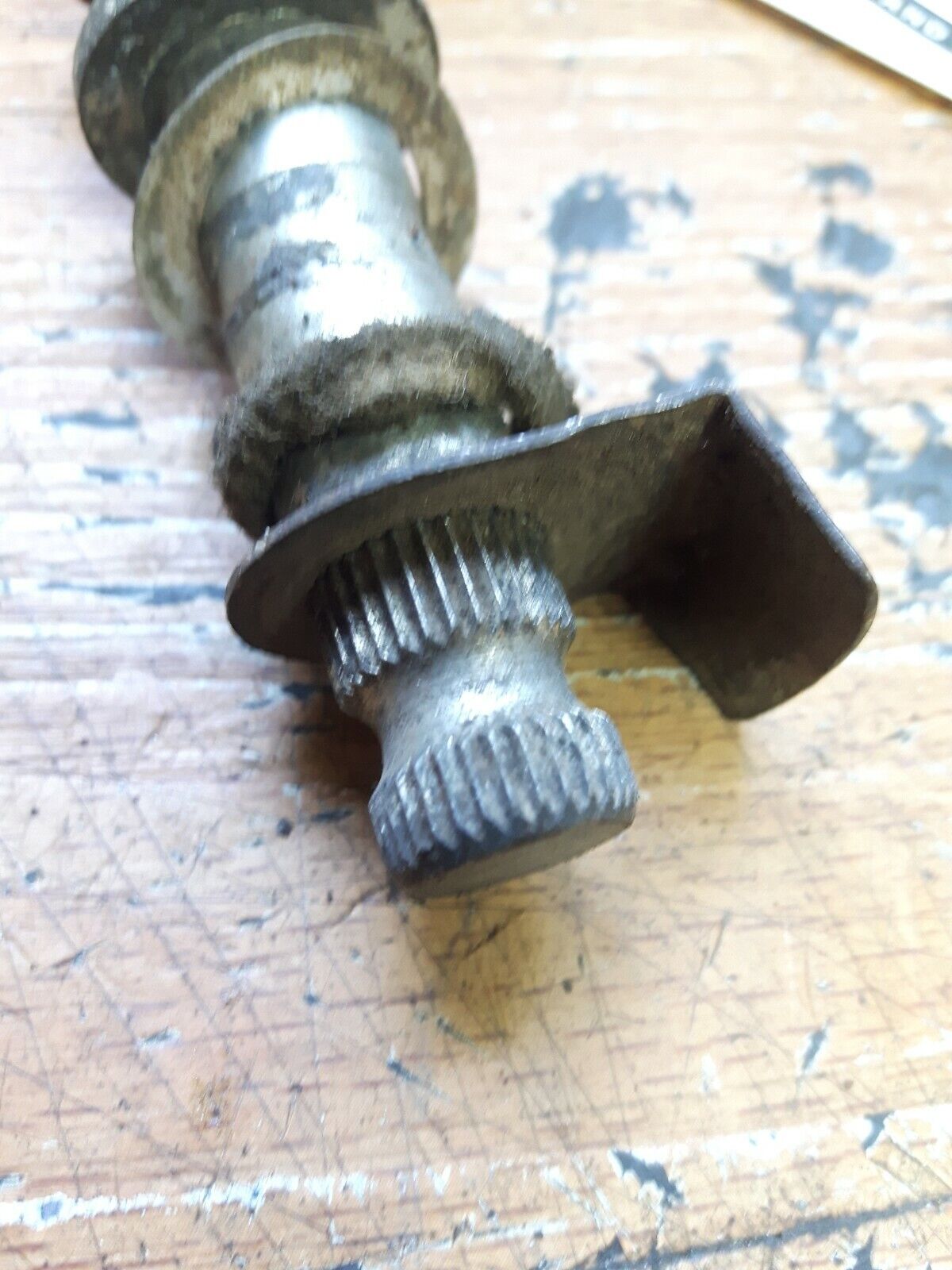 Honda XL250 1974 front brake plate panel cover hub drum cam