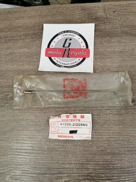 NOS HONDA CT125 CT185 CT200 XL100S XR100A SPOKE A 11X183 97226-31206K0 H95