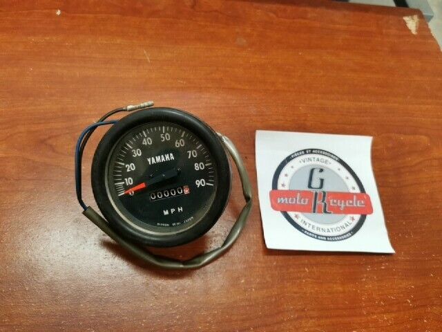 NOS Yamaha 1972 LS2 SPEEDOMETER 327-83510-40-00 Y115