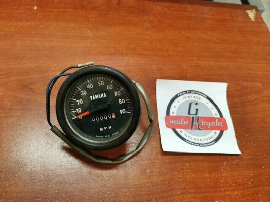 NOS Yamaha 1972 LS2 SPEEDOMETER 327-83510-40-00 Y115