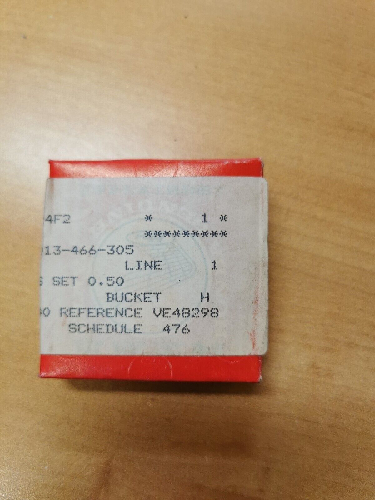 NOS HONDA CR125 1980 - 1984 RING SET  PISTON O.S. 0.50  13013-466-305 H17