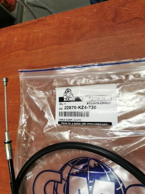 NOS Honda 1991 1992 CR125R CLUTCH CABLE 22870-KZ4-730 H80