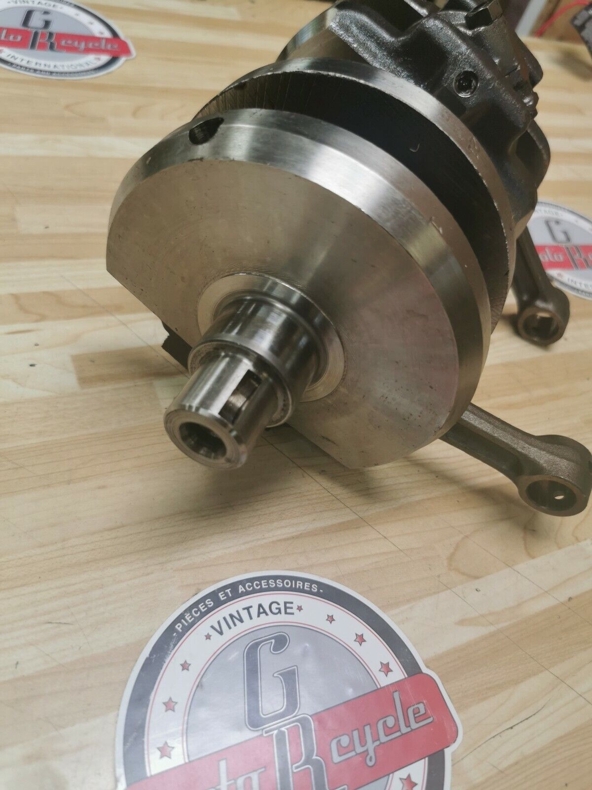 Yamaha XS400S 1982 crankshaft crank shaft connecting rod