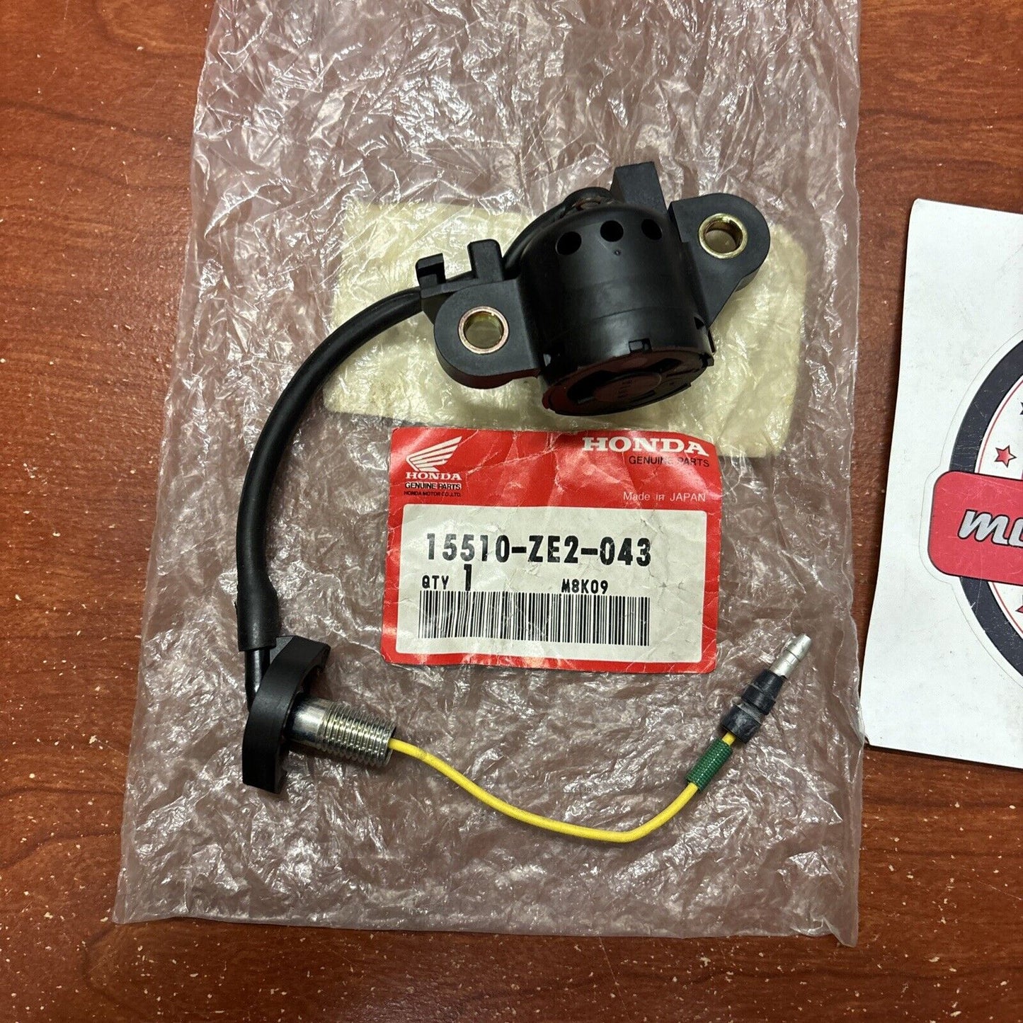 NOS Honda GX160 GX240 OIL LEVEL SWITCH 15510-ZE2-043 SUB 15510-ZE2-053 H153