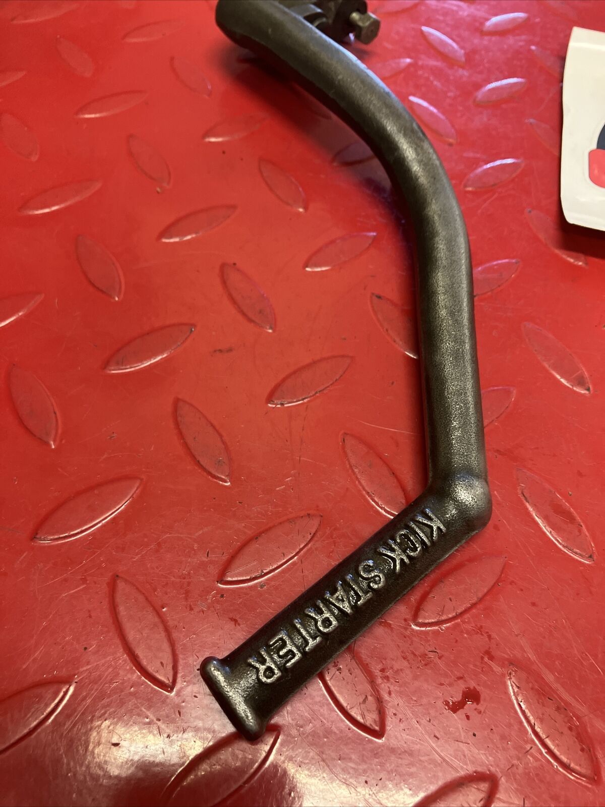 Honda XL200R 1984 kickstarter kick starter pedal lever arm 1983