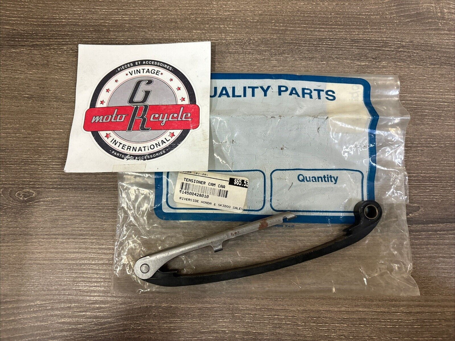 NOS Honda XL250S XR250 CAM CHAIN TENSIONER INCOMPLETE 14500-428-010 H139