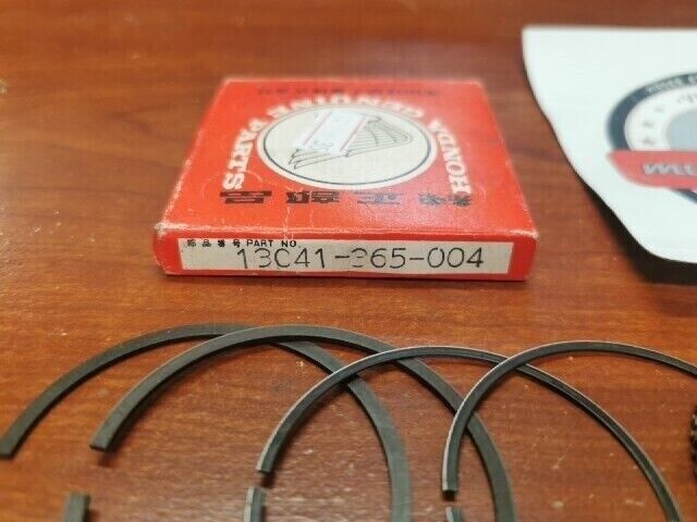 NOS Honda XL125 K0 K1 PISTON RING SET 0.75 13041-365-004 H78