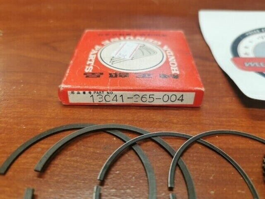 NOS Honda XL125 K0 K1 PISTON RING SET 0.75 13041-365-004 H78