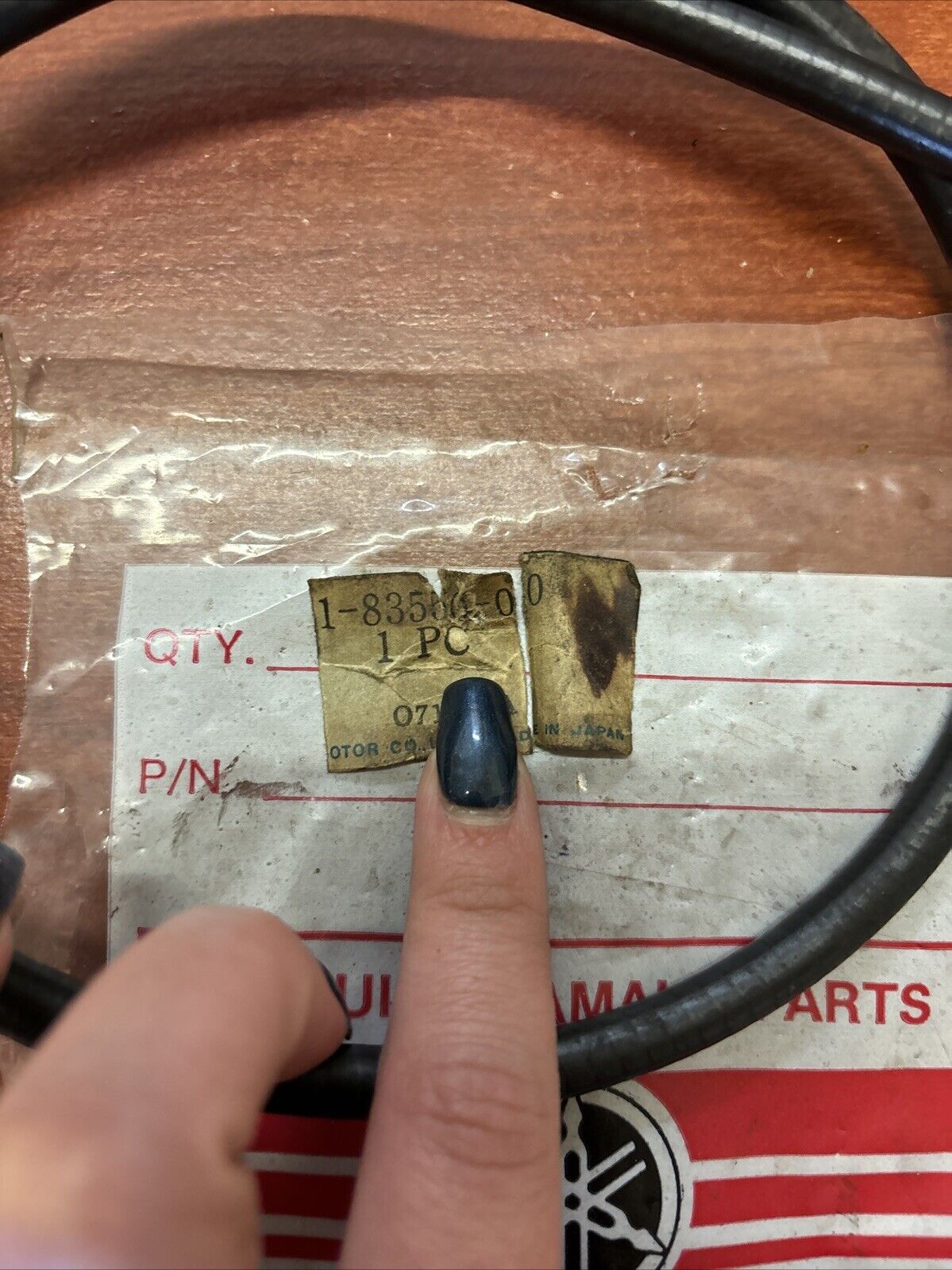 NOS Yamaha GP440 PR440 SPEEDOMETER CABLE 8A1-83550-00-00 SUB 8A1-83550-01-0 Y181