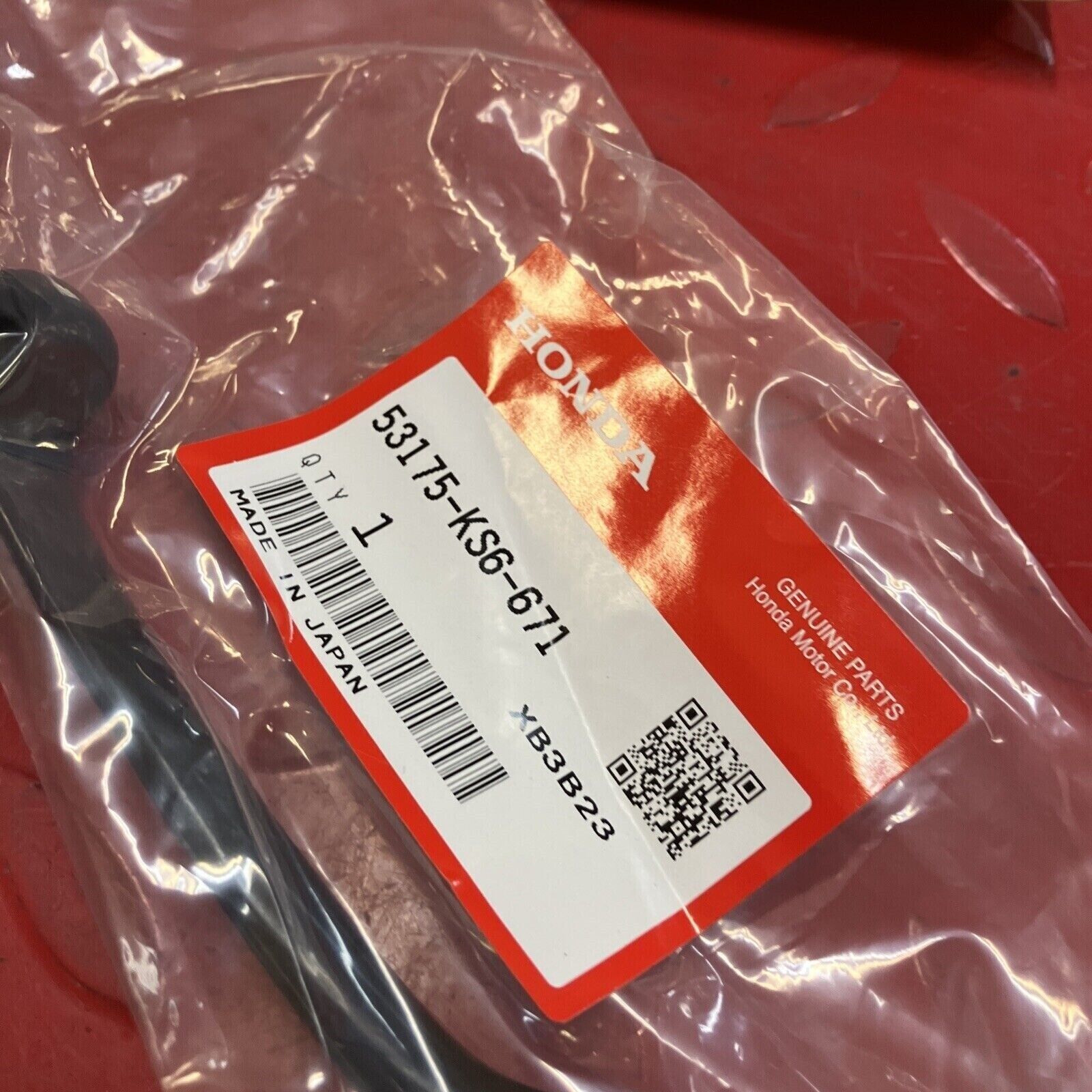NEW Honda CR125R CR250R CR500R 1986 - 1991  FRONT BRAKE LEVER 53175-KS6-671 H99