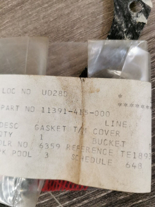 NOS HONDA CX500C 1979 - 1981 GASKET TRANSMISSION COVER 11391-415-000 H61