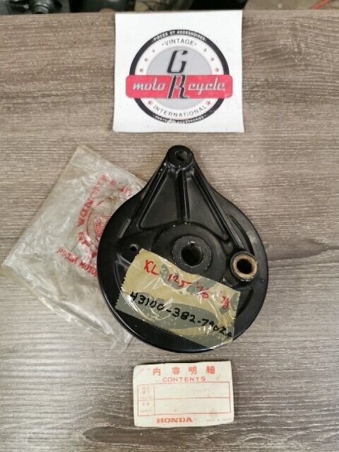 HONDA XL100 XL100S XL125 XL125S REAR BACK BRAKE PANEL NH-105 43100-382-790ZA H88