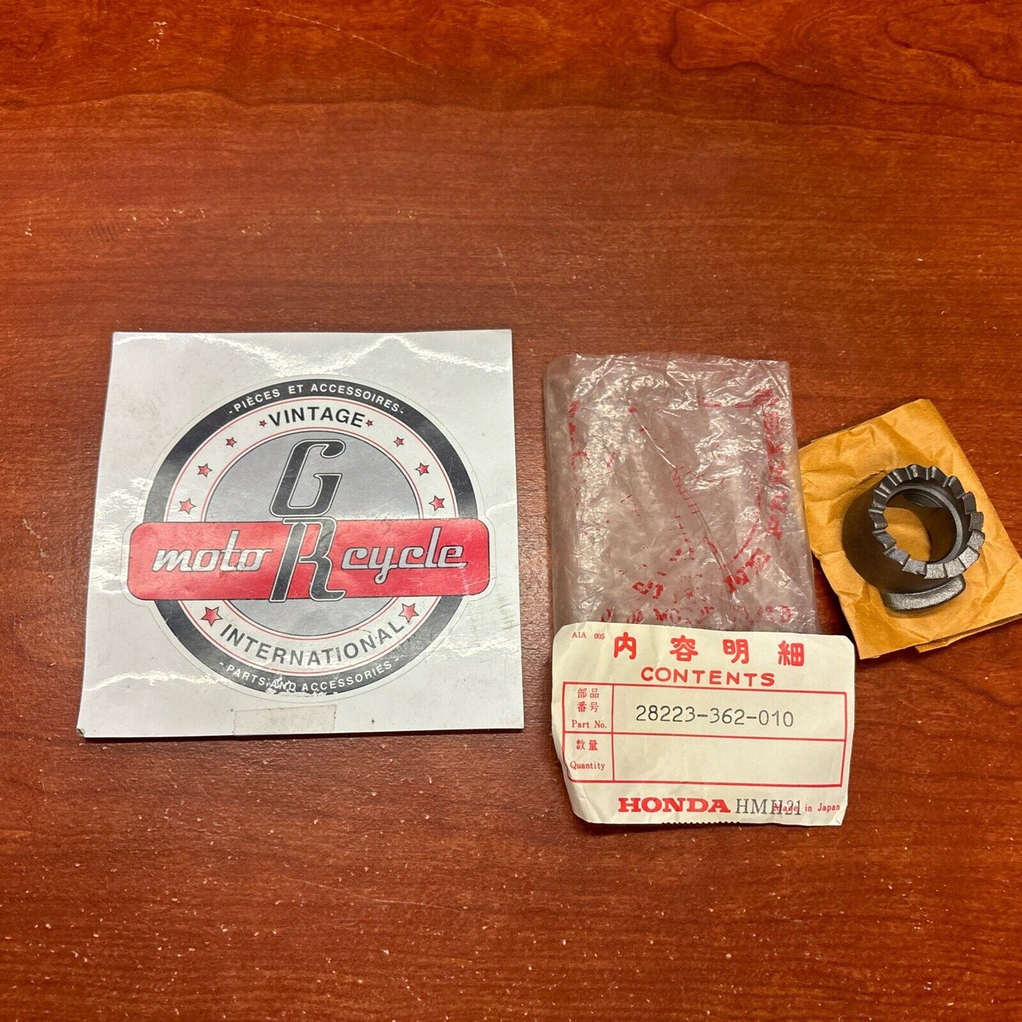 NOS Honda 1973 - 1978 XL175 K0-K5 RATCHET 28223-362-010 H165