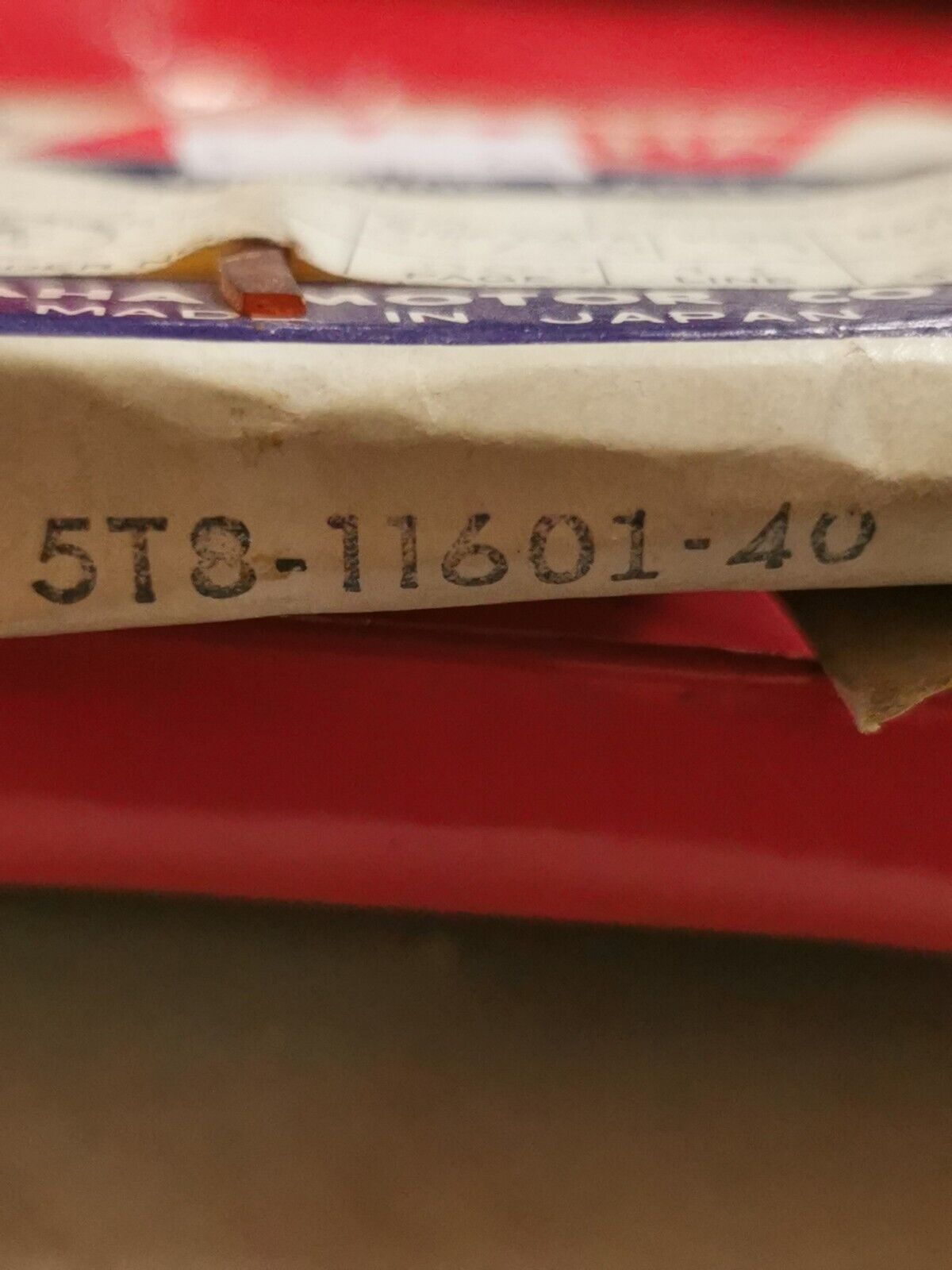 NOS YAMAHA PISTON RING SET 5T8-11601-40-00 SUPECEDED 5T8-11607-00-00 Y33