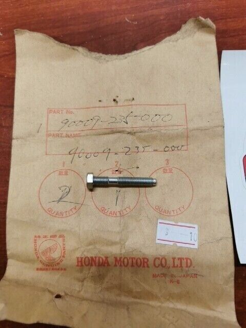 NOS Honda CA175 CB175 CD175 CL175 TENSIONER SETTING BOLT 90009-235-000 H68