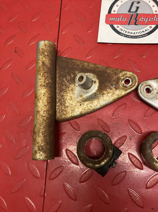 Suzuki RV90 1975 Front fork cover headlight bracket left right