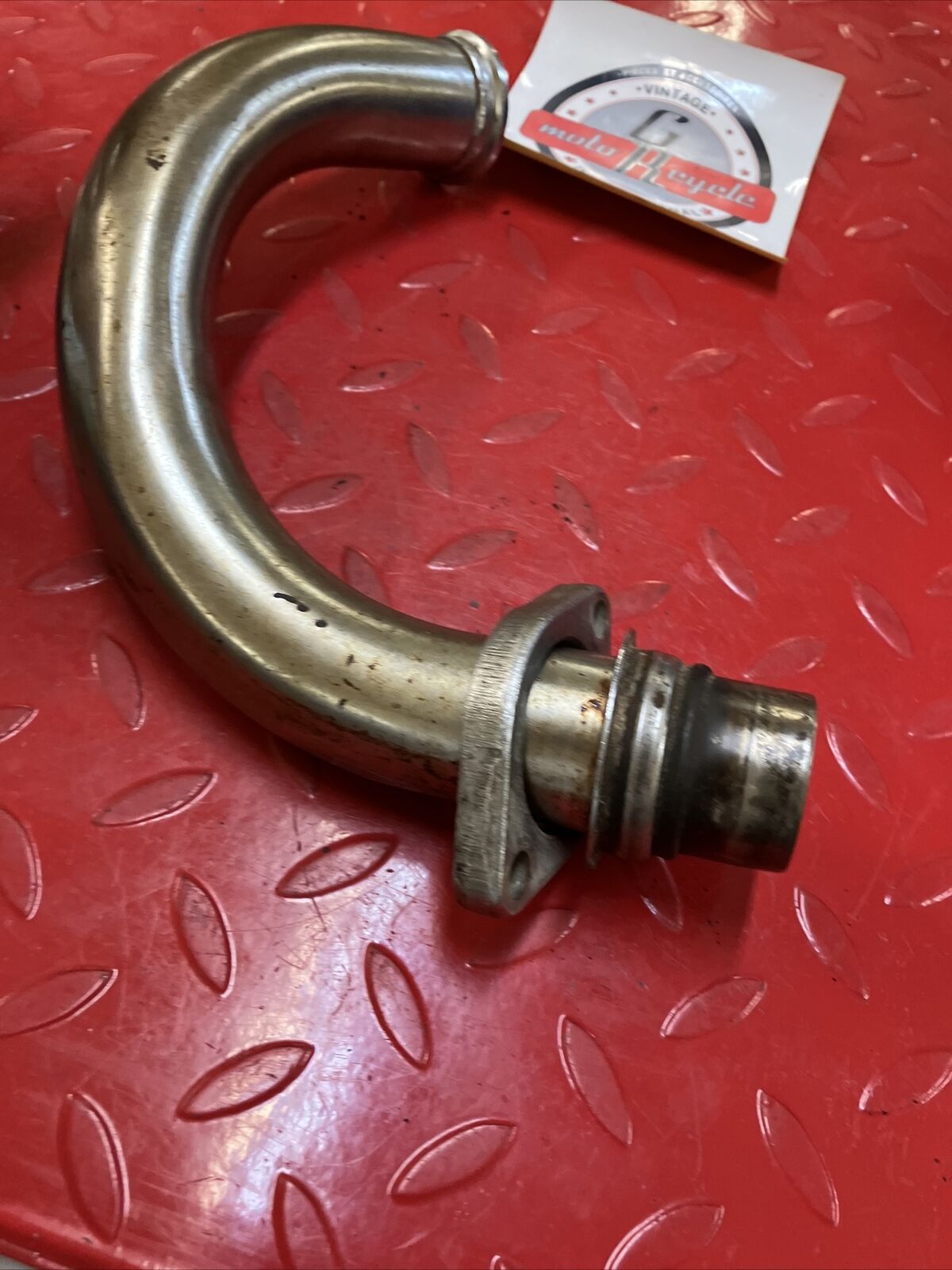 Yamaha RD400 1977 right exhaust pipe header 1976 1978 2