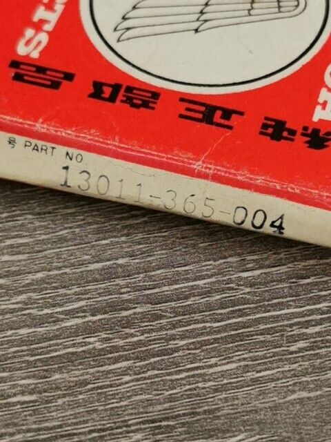NOS HONDA XL125 1974 1975 RING SET PISTON 13011-365-004 H89
