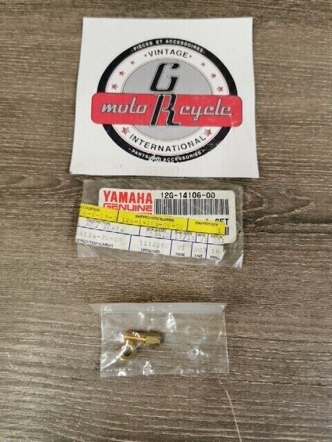 NOS YAMAHA YFM80N PZ480STC PZ480E CABLE ADJUSTING SCREW SET 12G-14106-00-00 Y108