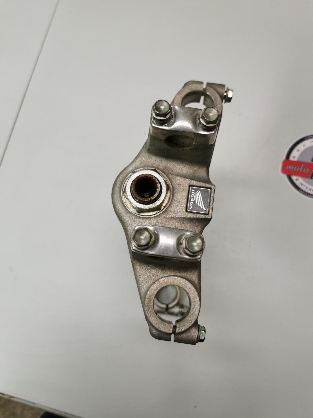 Honda CRF80F 2007 steering stem triple clamp tree fork bridge top 53219-KN4-A60