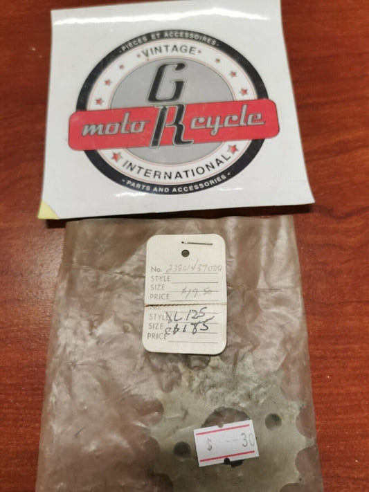 NOS Honda XL125 XL185 CB125 SPROCKET, DRIVE (14T) 23801-437-000 H33
