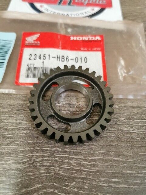 NOS HONDA TRX125 ATC125M GEAR COUNTERSHAFT THIRD 30T 23451-HB6-010 H112