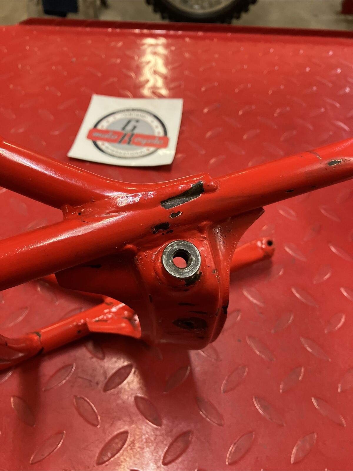 Honda CR250R 1988 subframe Sub rear frame 2