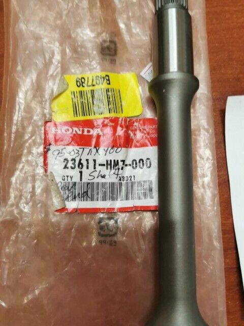 NOS Honda 1995 - 2003 TRX400FW FINAL SHAFT 23611-HM7-000 H104